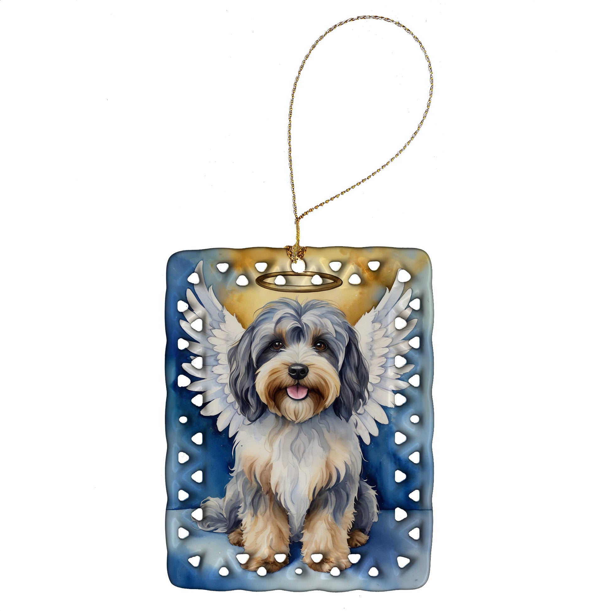 Buy this Tibetan Terrier My Angel Porcelain Ornament