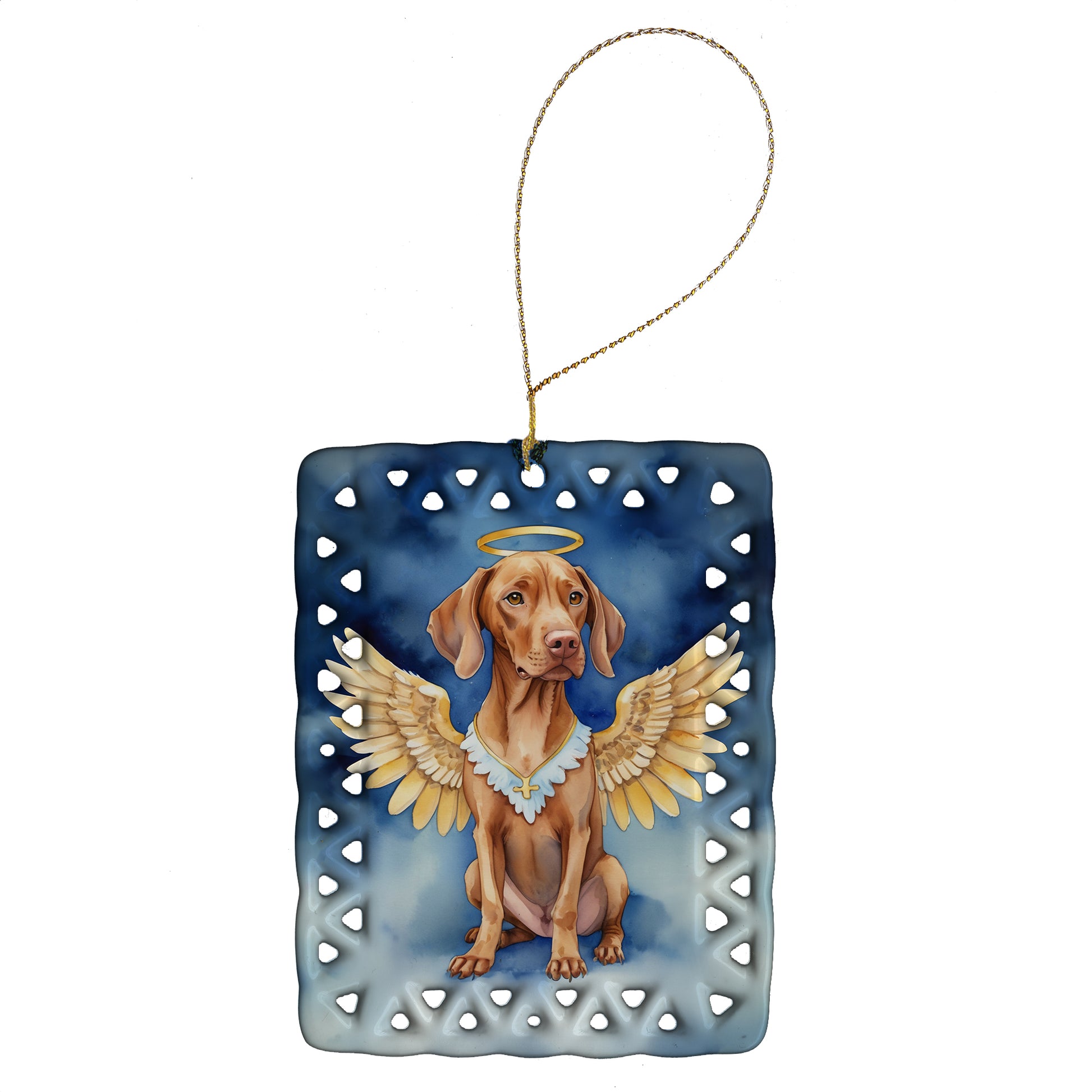 Buy this Vizsla My Angel Porcelain Ornament