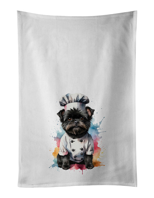 Buy this Affenpinscher Chef Kitchen Towel Set of 2