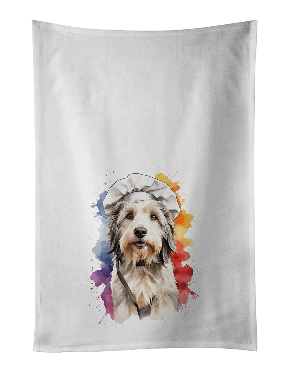 Buy this Bearded Collie Chef Kitchen Towel Set of 2