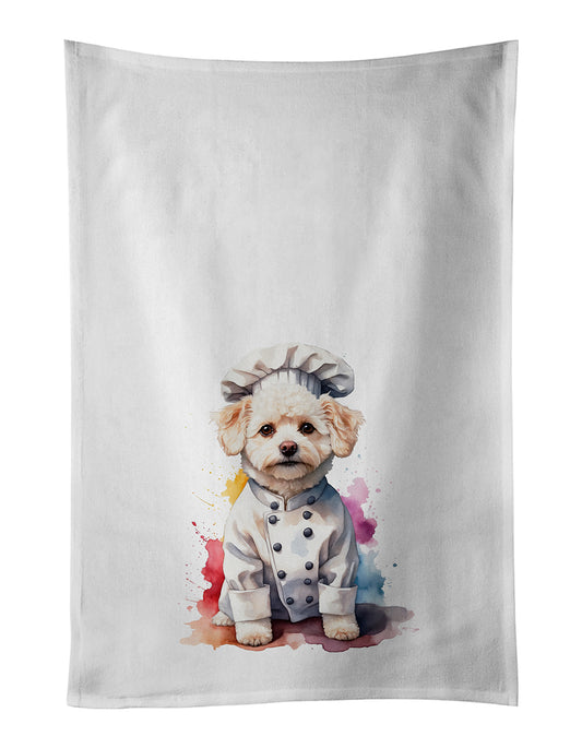 Buy this Bichon Frise Chef Kitchen Towel Set of 2