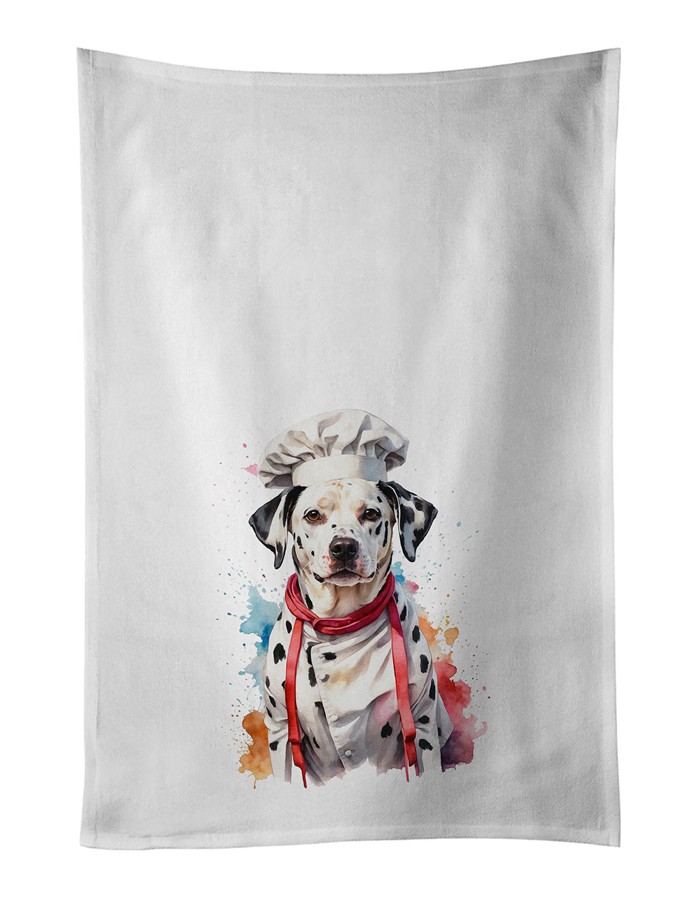 Buy this Dalmatian Chef Kitchen Towel Set of 2