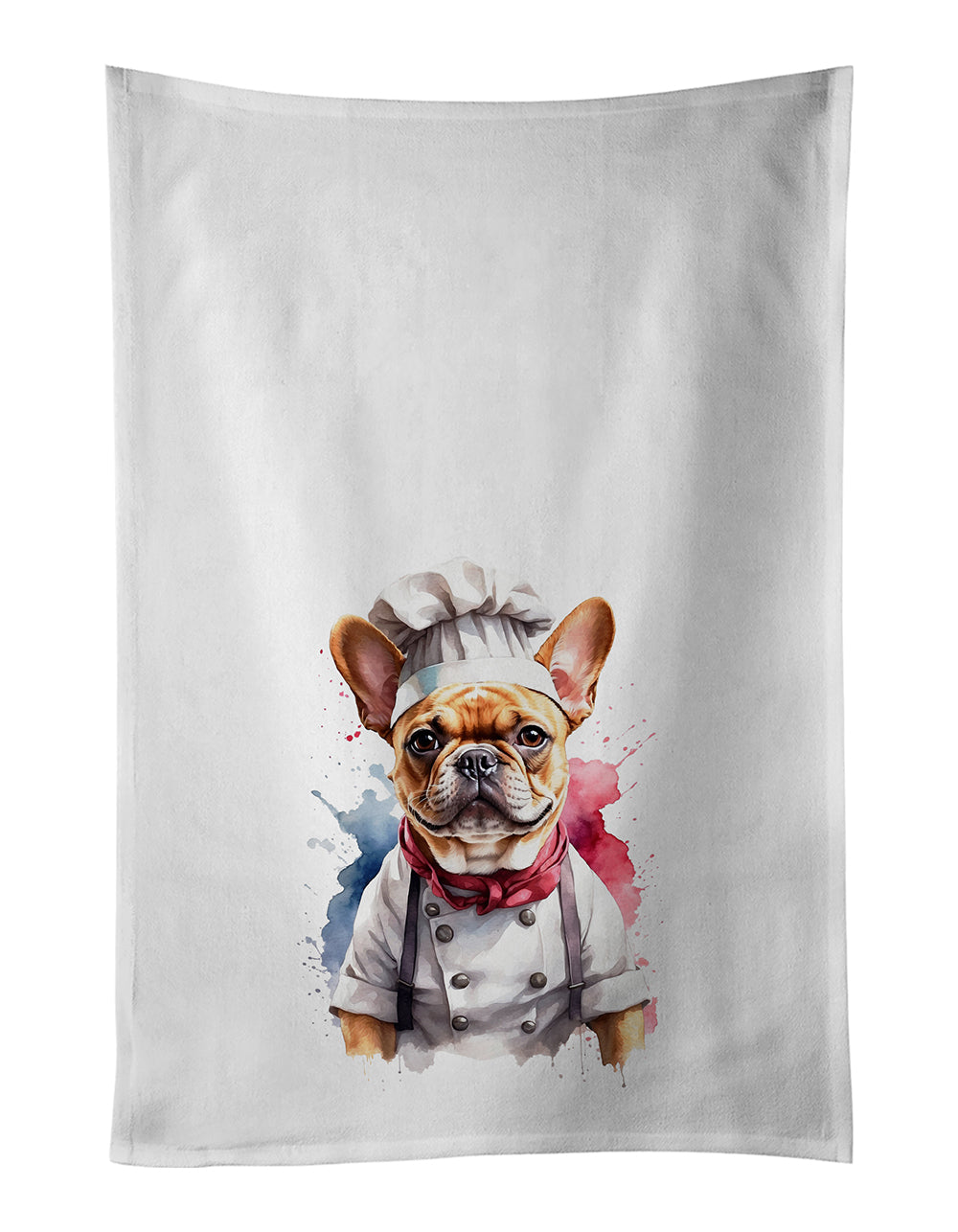 Buy this French Bulldog Chef Kitchen Towel Set of 2