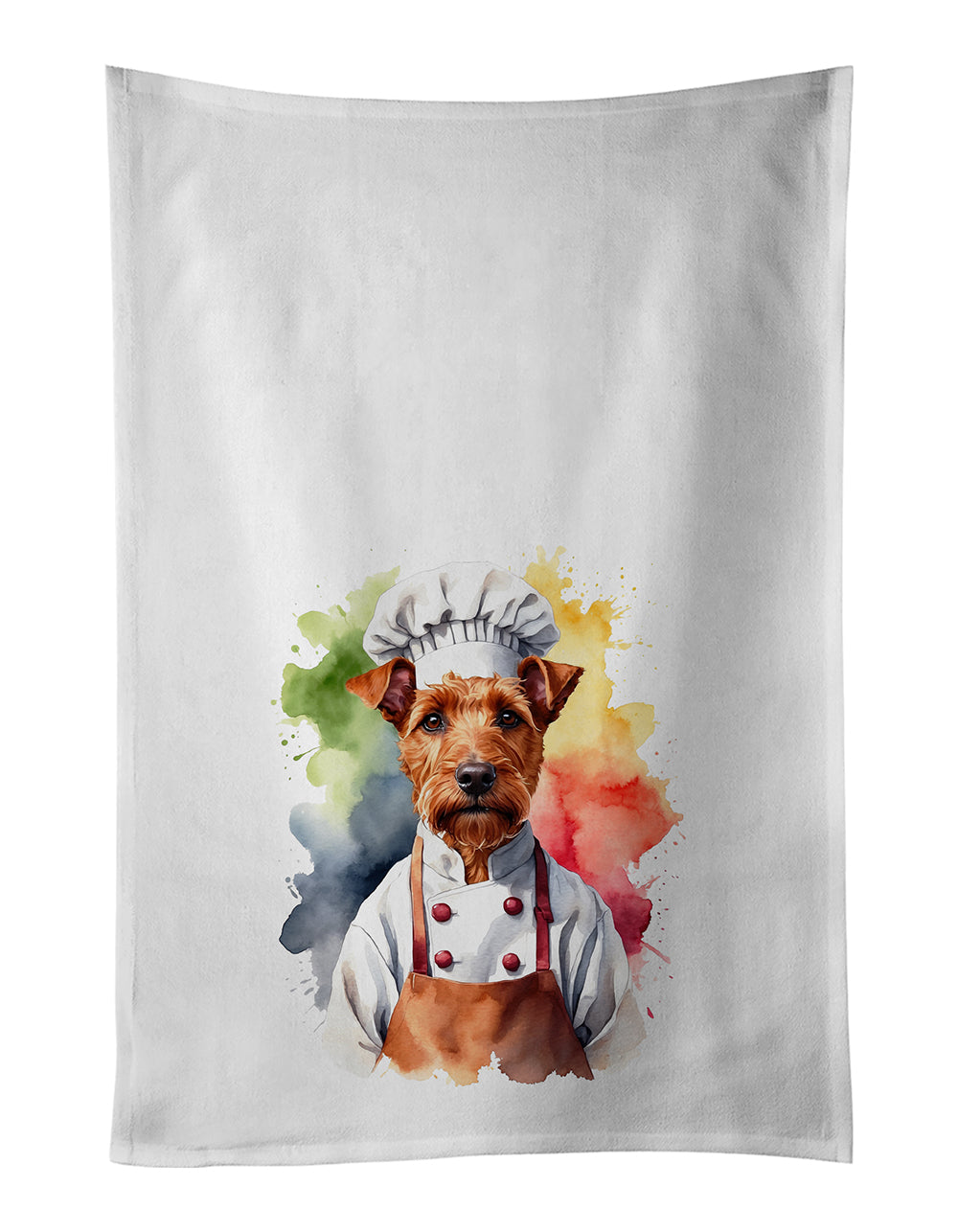 Buy this Irish Terrier Chef Kitchen Towel Set of 2