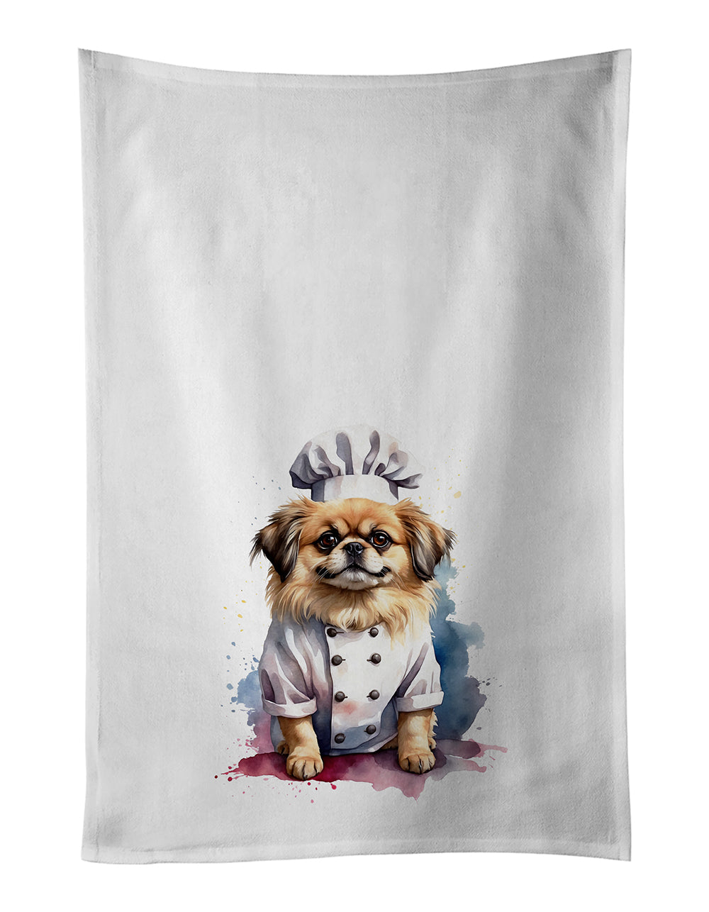 Buy this Pekingese Chef Kitchen Towel Set of 2