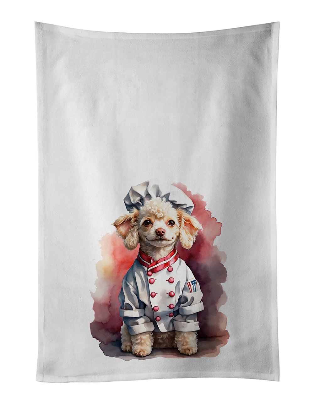 Buy this Poodle Chef Kitchen Towel Set of 2