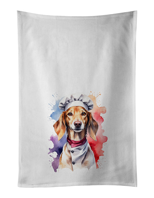 Buy this Saluki Chef Kitchen Towel Set of 2