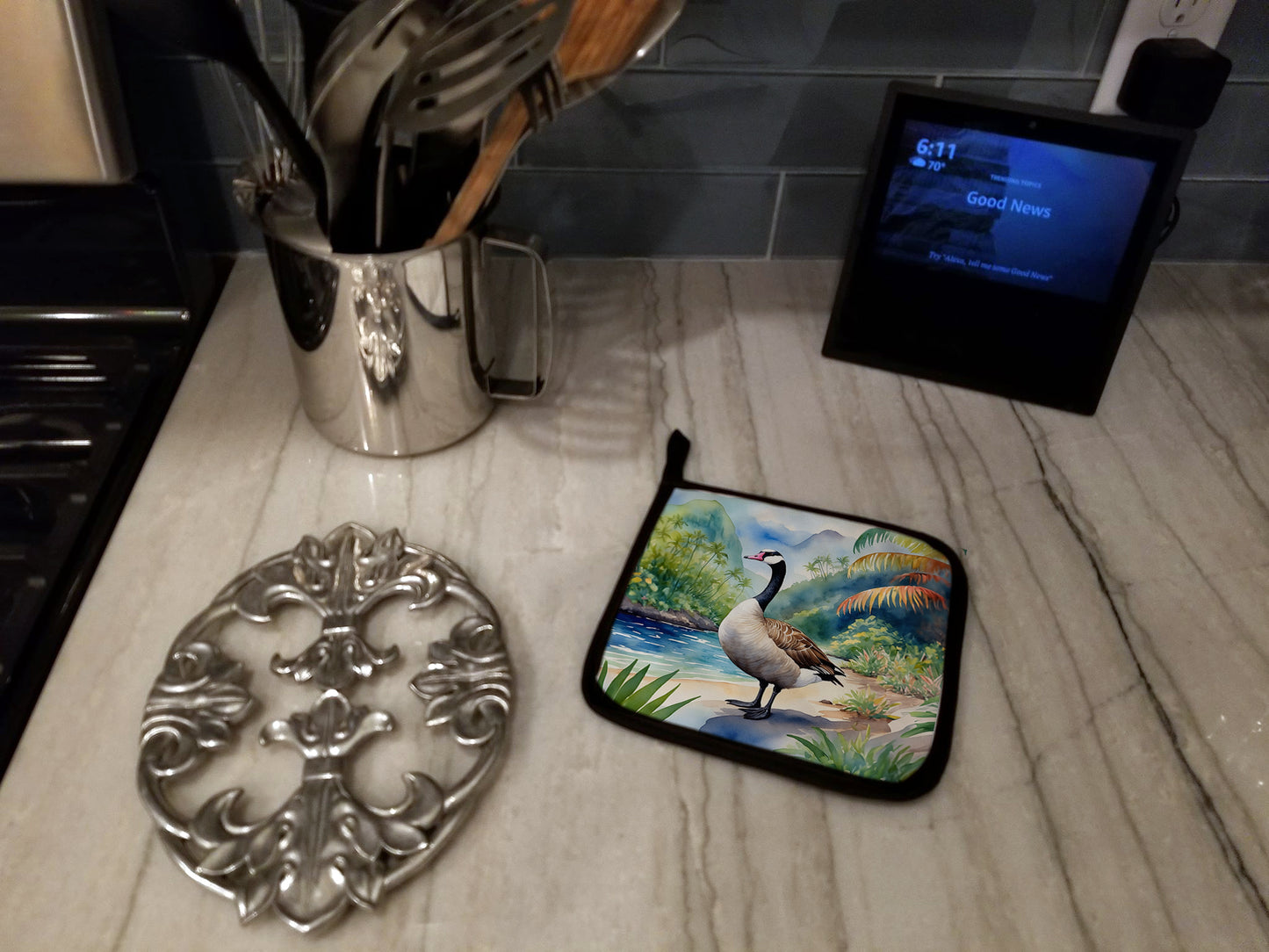 Hawaii Hawaiian Goose Pair of Pot Holders