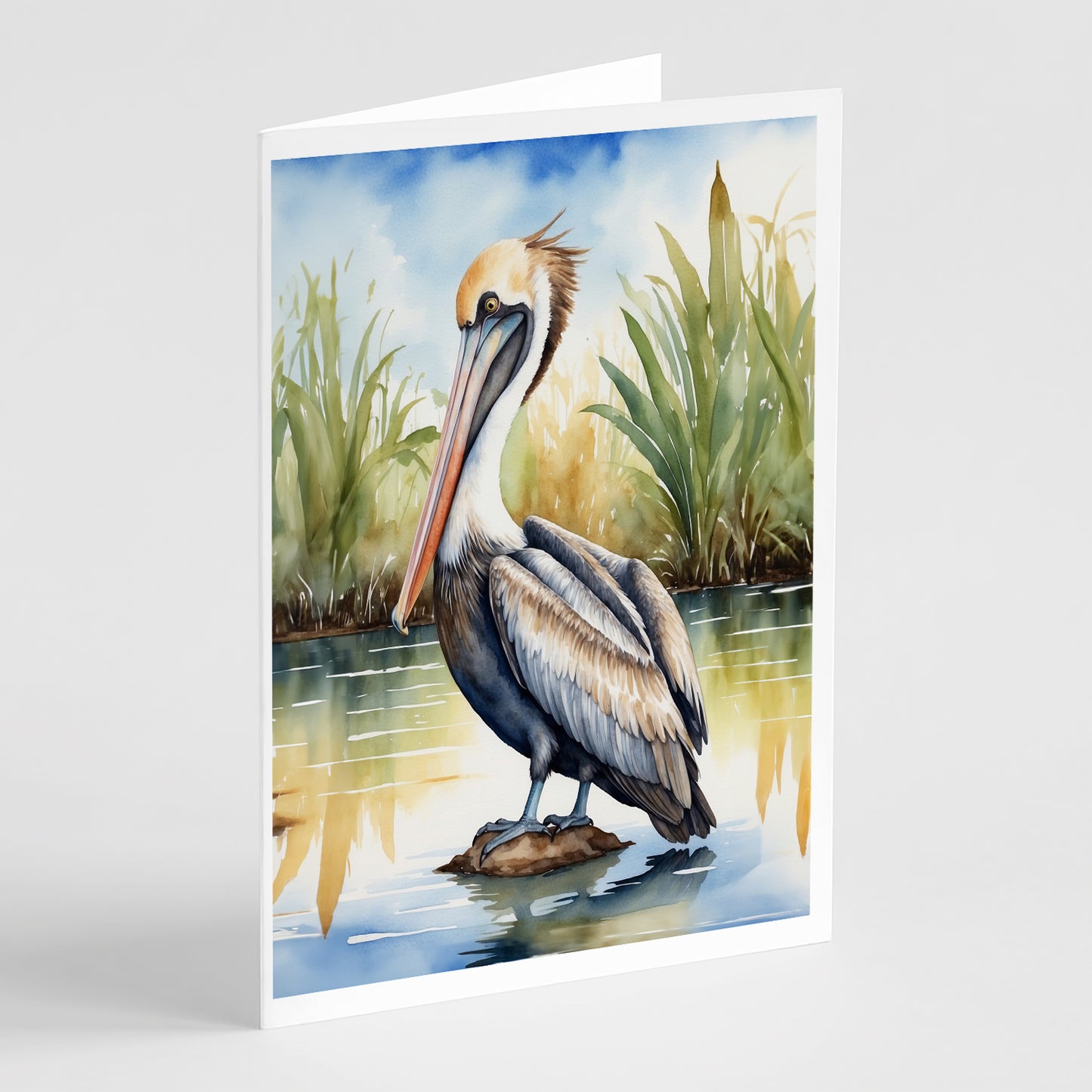 Buy this Louisiana Brown Pelican Greeting Cards Pack of 8