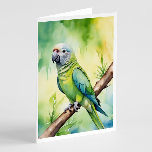Buy this Monk Parakeet Greeting Cards Pack of 8