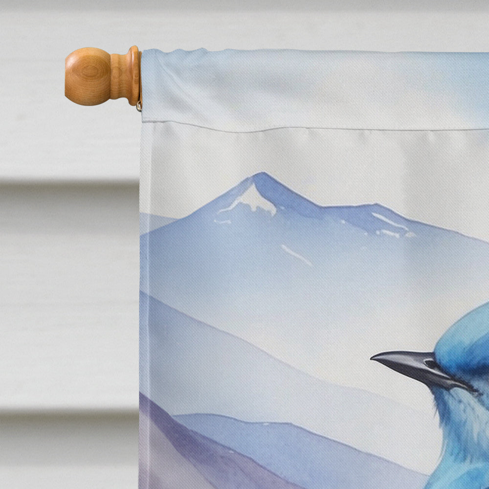 Nevada Mountain Bluebird House Flag