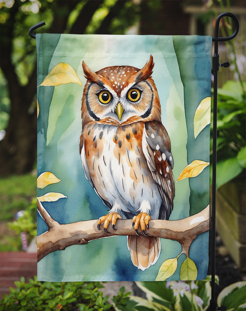 Elf Owl Garden Flag