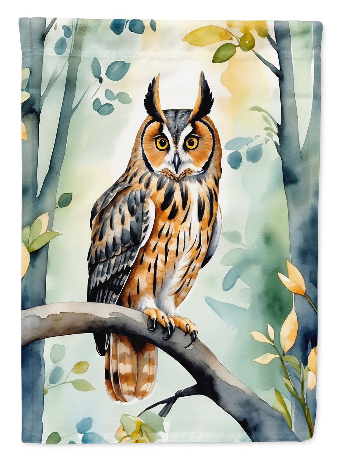 Buy this LongEared Owl House Flag