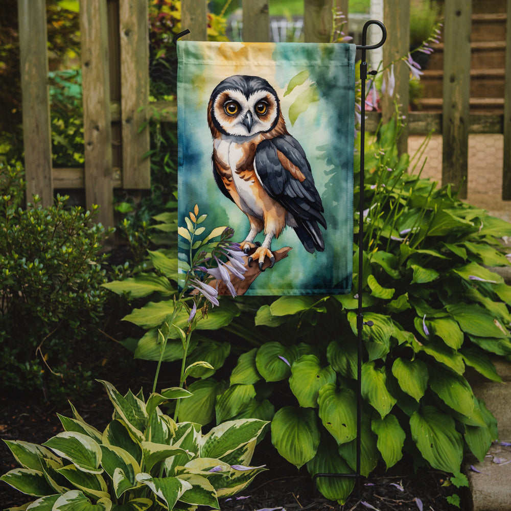 Spectacled Owl Garden Flag