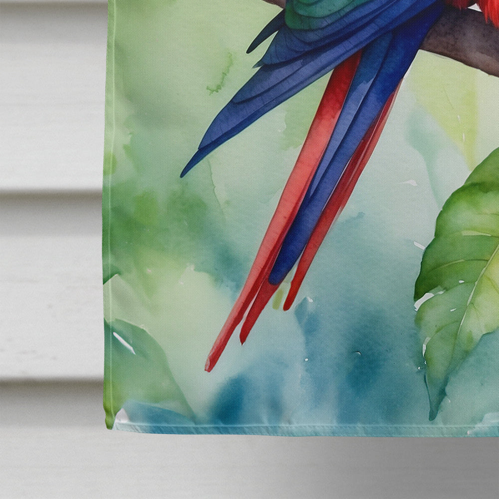 Eclectus Parrot House Flag