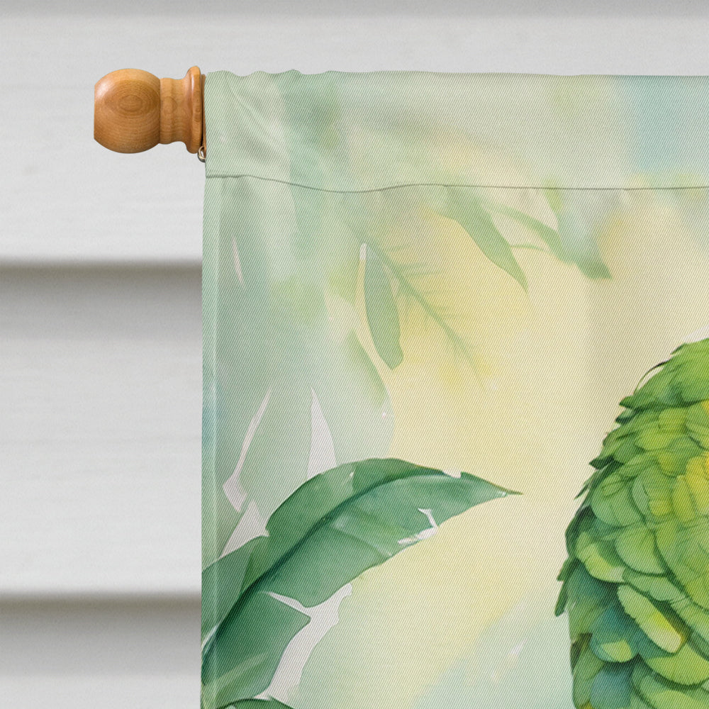 Yellownaped Amazon Parrot House Flag