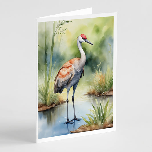 Buy this Sandhill Crane Greeting Cards Pack of 8