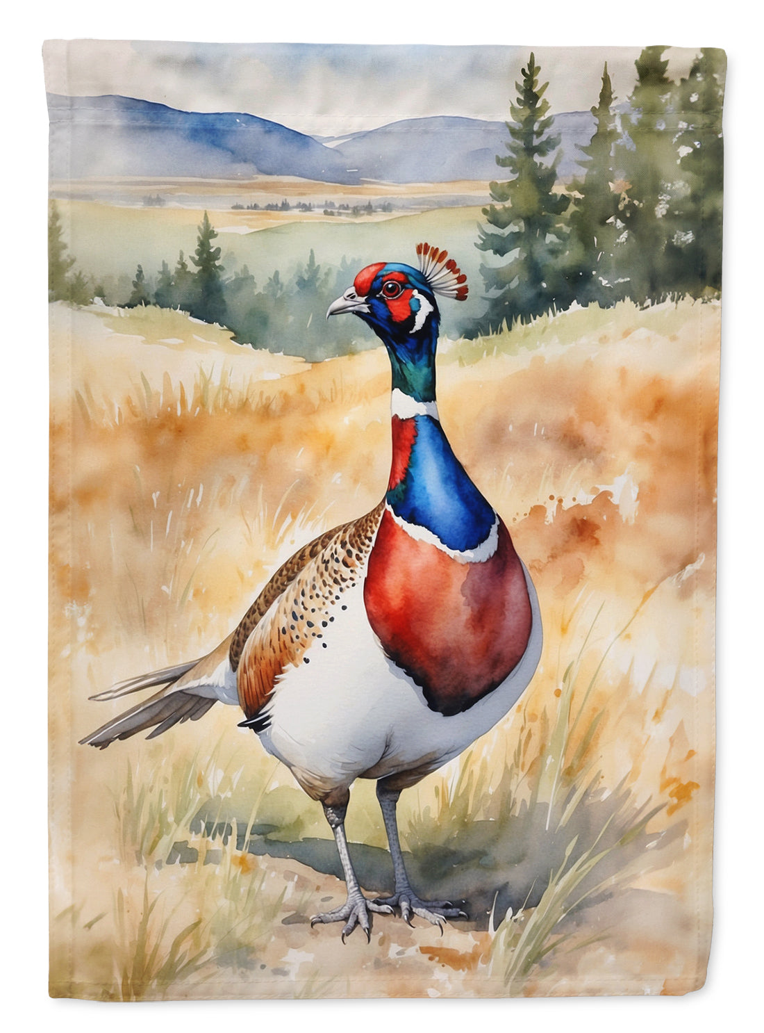 Buy this South Dakota Ringnecked Pheasant Garden Flag