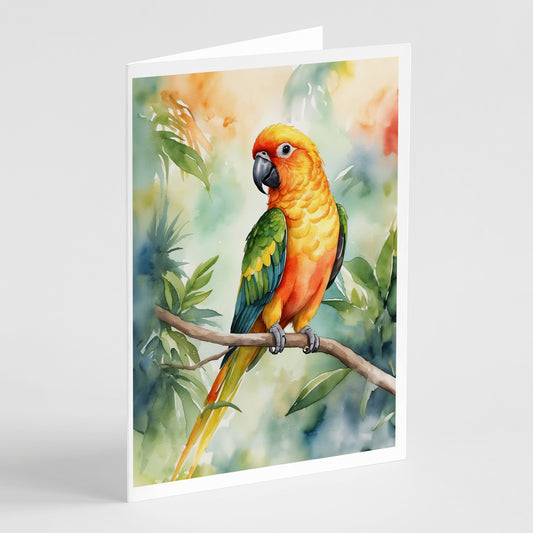 Buy this Sun Conure Greeting Cards Pack of 8