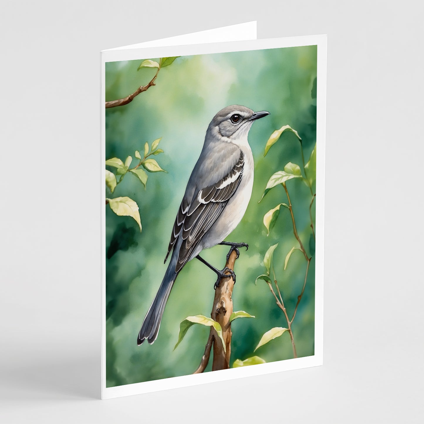 Buy this Tennessee Northern Mockingbird Greeting Cards Pack of 8