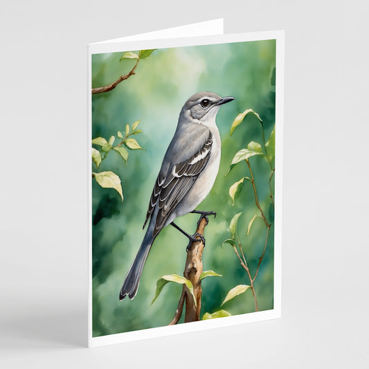 Buy this Tennessee Northern Mockingbird Greeting Cards Pack of 8