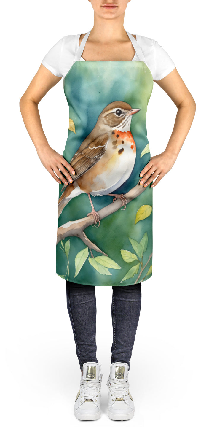 Vermont Hermit Thrush Apron