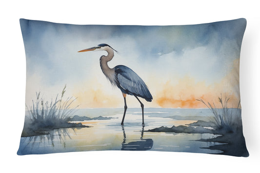 Buy this Blue Heron Barely Lit Sky Throw Pillow