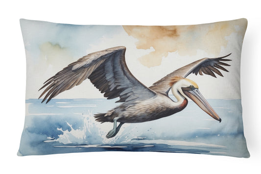 Buy this Pelican Diving Throw Pillow