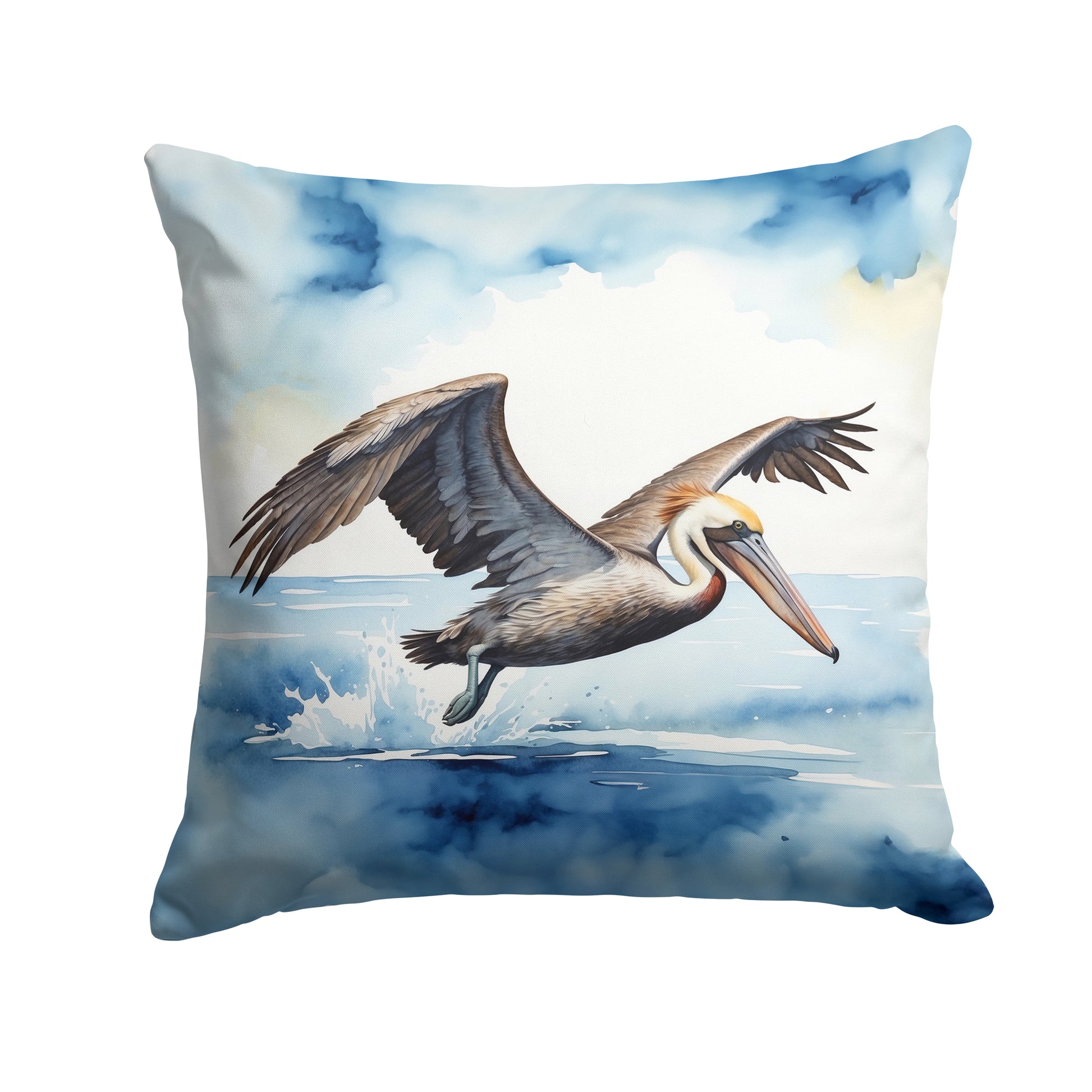 Buy this Pelican Diving Throw Pillow