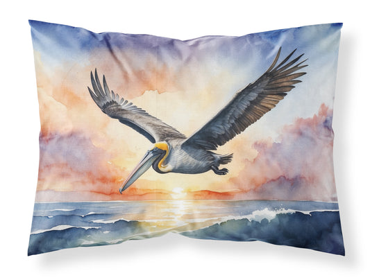 Buy this Pelican Fyling at Sunrise Standard Pillowcase