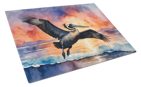 Buy this Pelican Fiery Sunset Glass Cutting Board