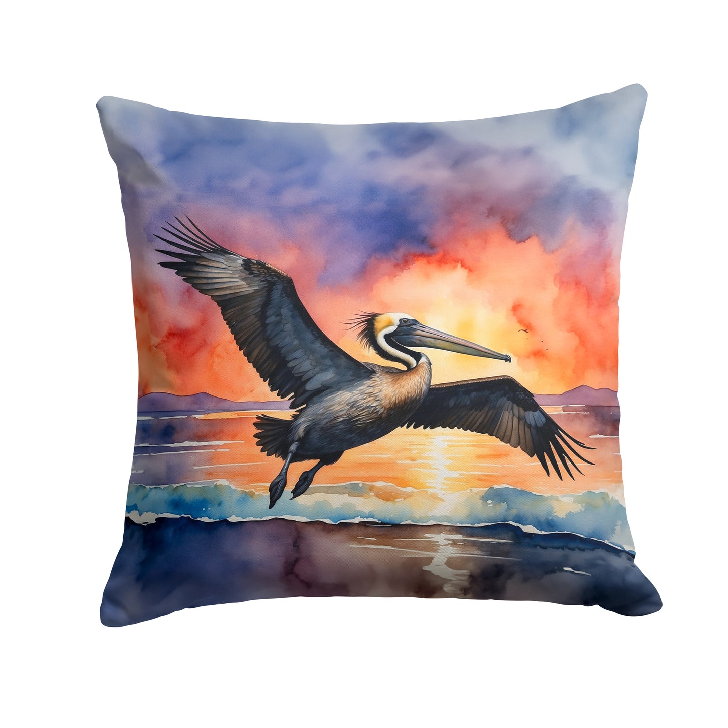 Buy this Pelican Fiery Sunset Throw Pillow