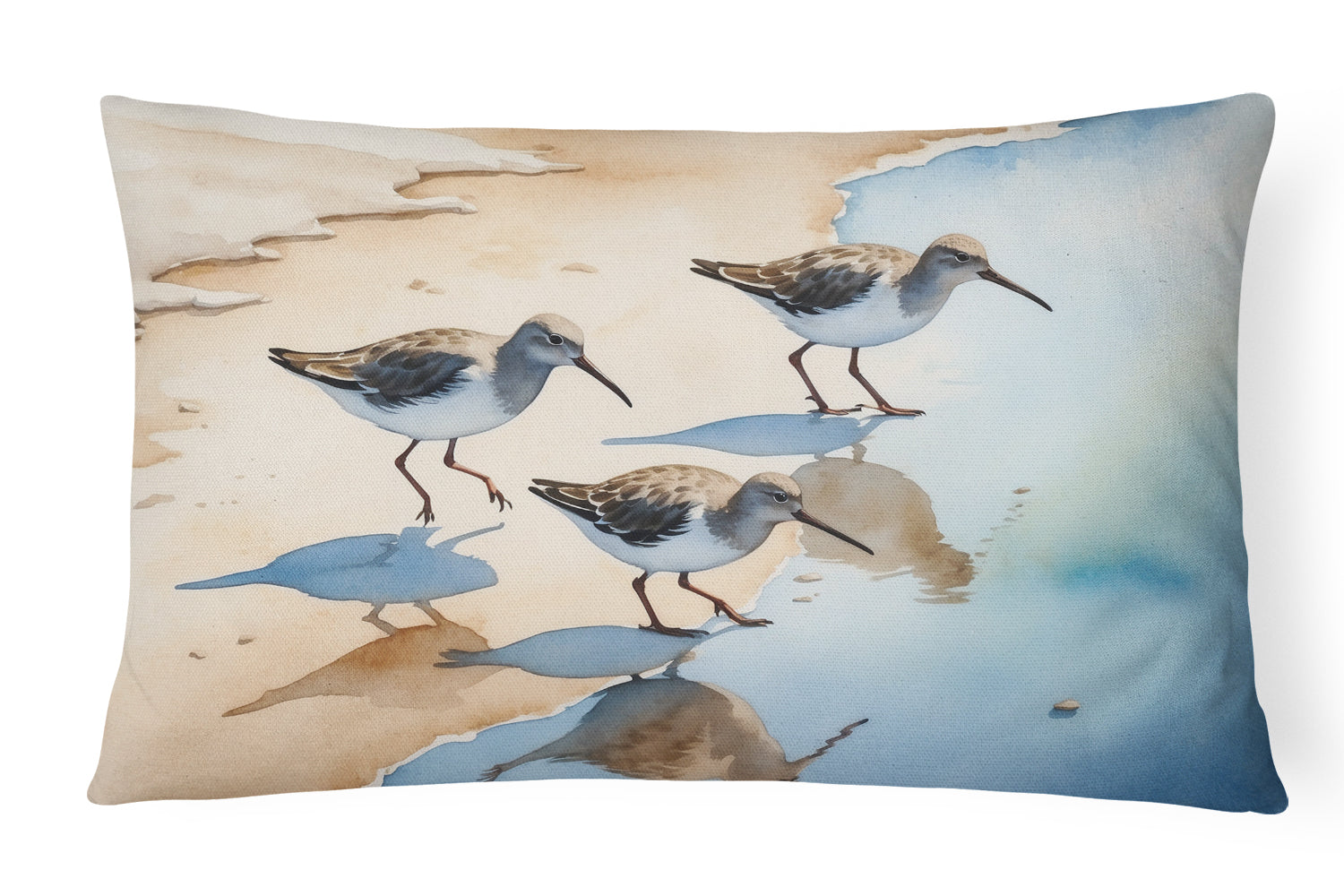 Buy this Sandpipers Throw Pillow