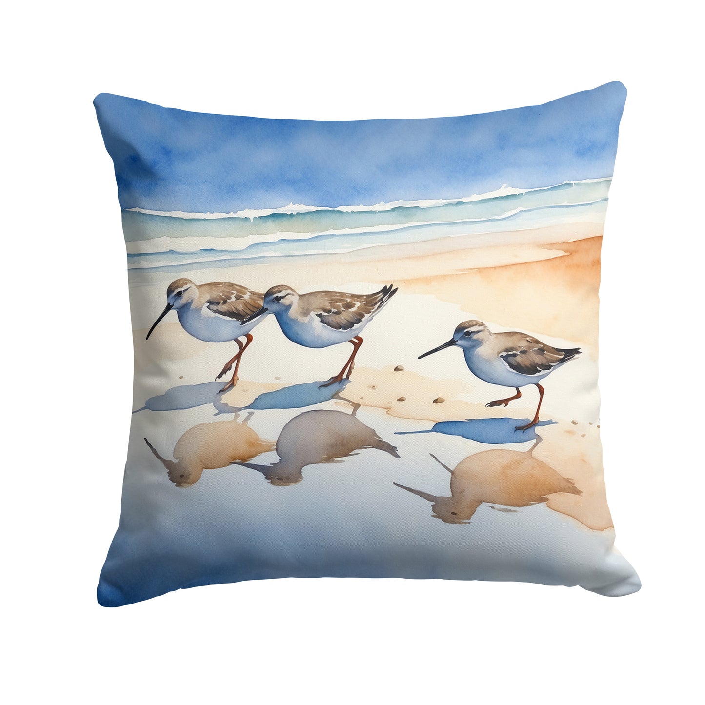Buy this Sandpipers Throw Pillow