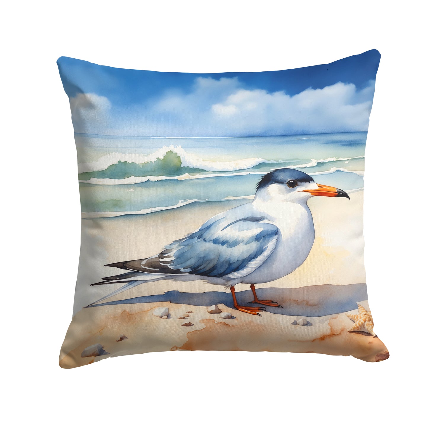 Buy this Tern Resting Throw Pillow