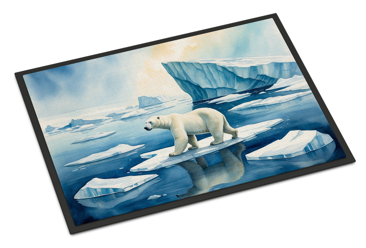 Buy this Polar Bear on the Ice Doormat