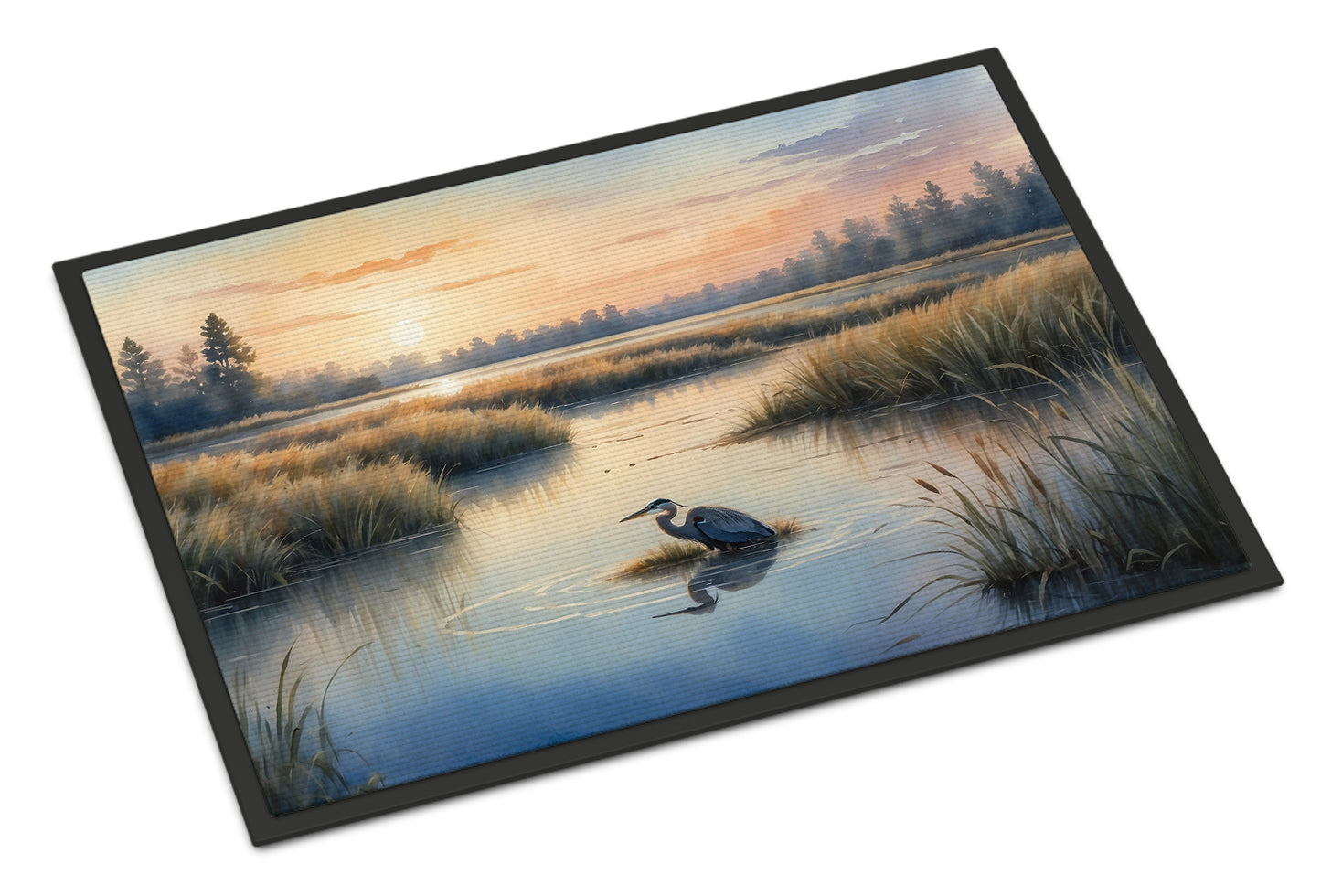 Buy this Wetland Wonders Blue Heron Doormat