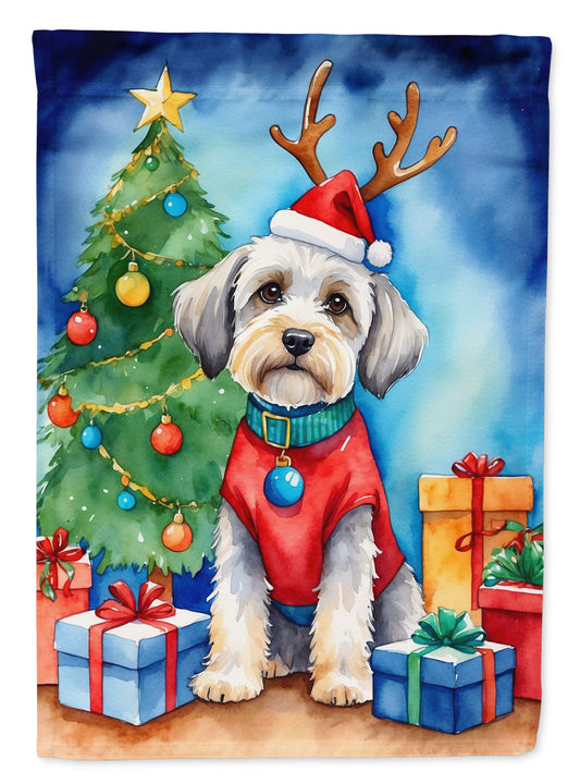 Buy this Dandie Dinmont Terrier Christmas Reindeer House Flag