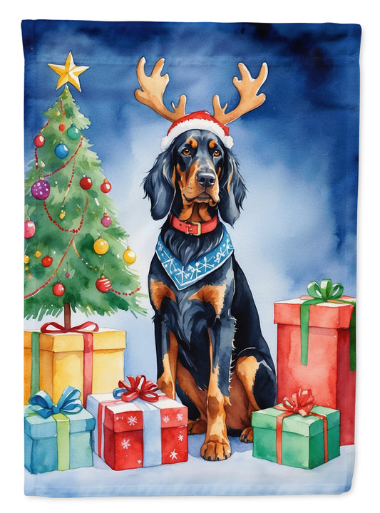 Buy this Gordon Setter Christmas Reindeer House Flag