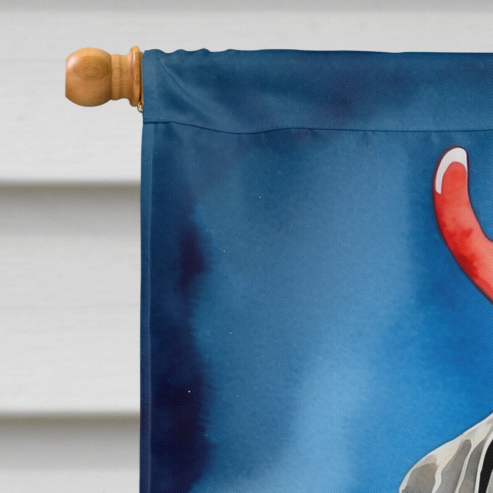 Neapolitan Mastiff Christmas Reindeer House Flag