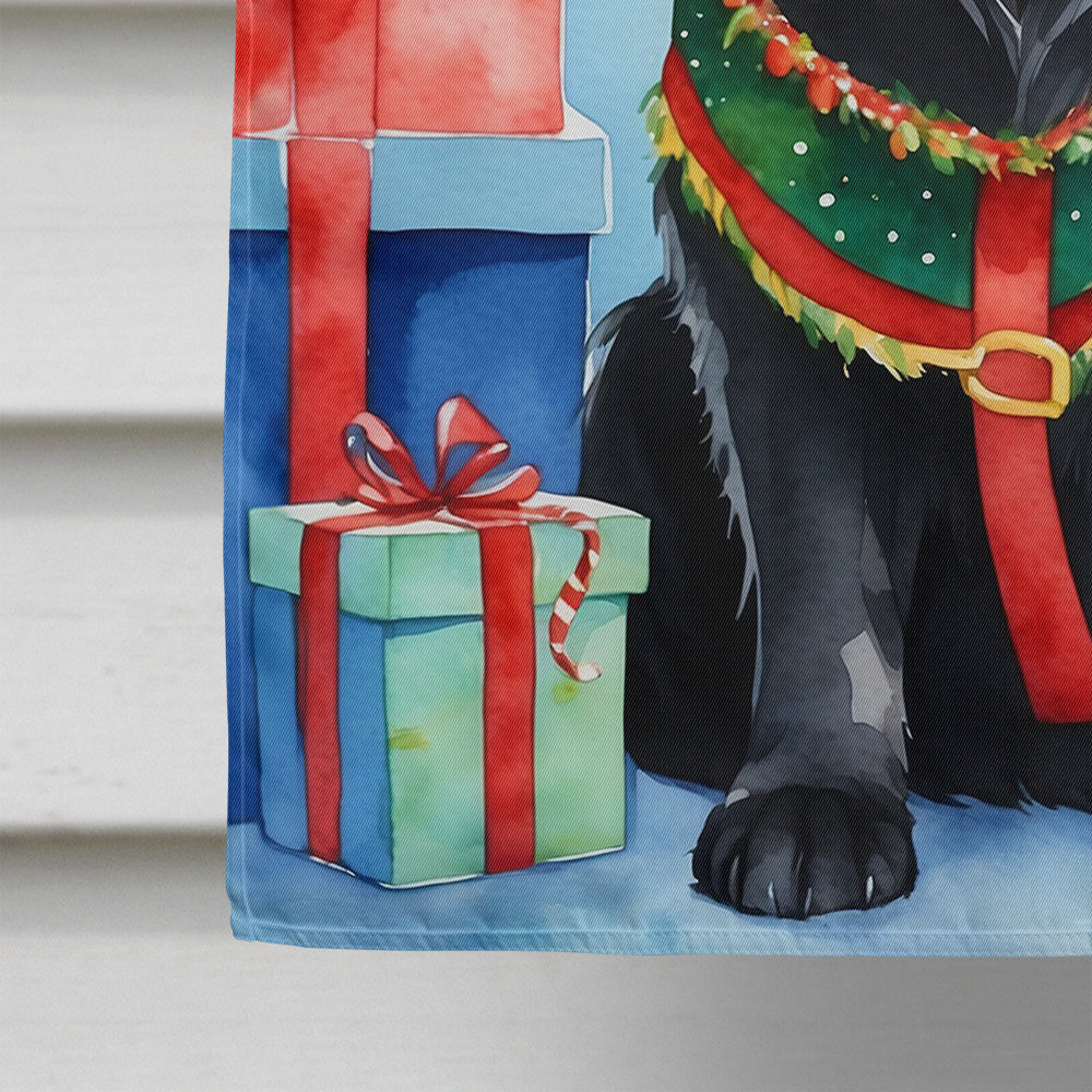 Newfoundland Christmas Reindeer House Flag