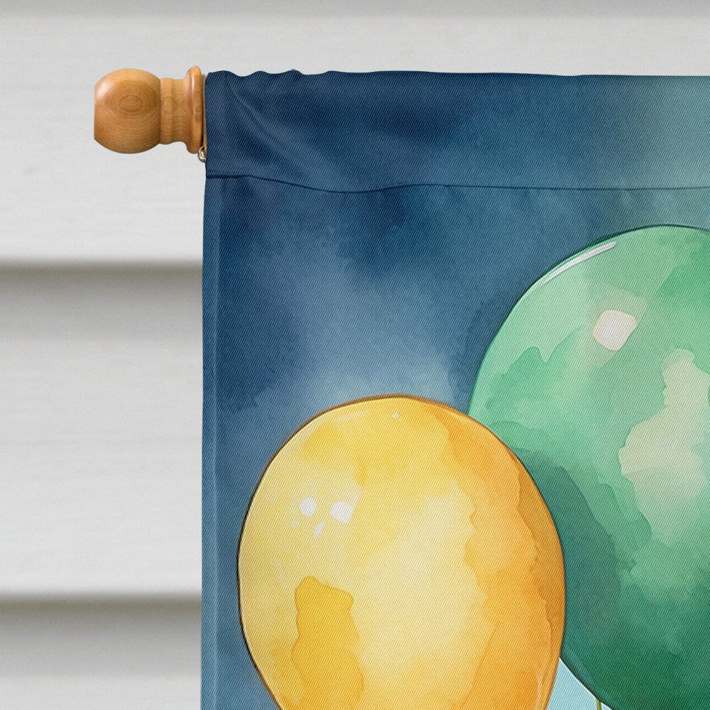 Irish Setter Happy Birthday House Flag