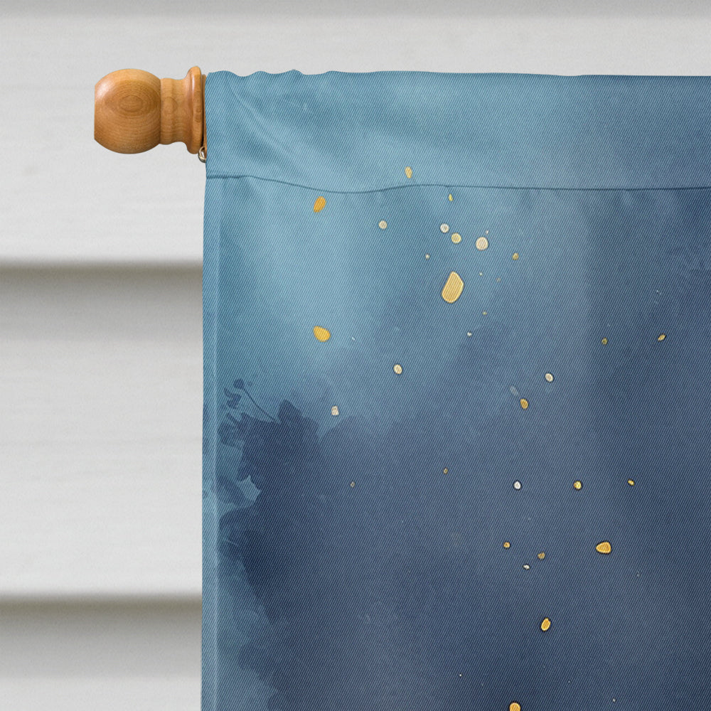 Pekingese Happy Birthday House Flag