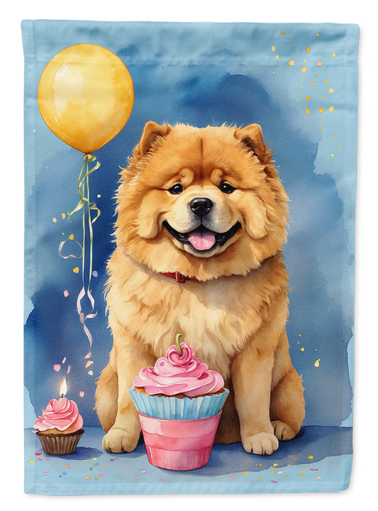 Buy this Chow Chow Happy Birthday House Flag