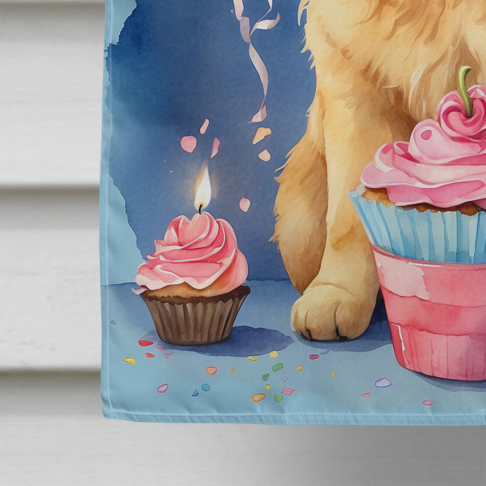 Chow Chow Happy Birthday House Flag