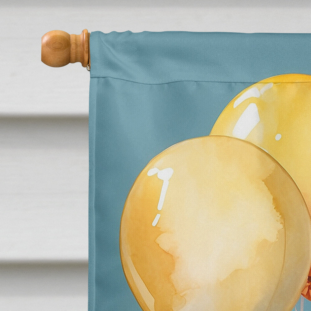 Shih Tzu Happy Birthday House Flag