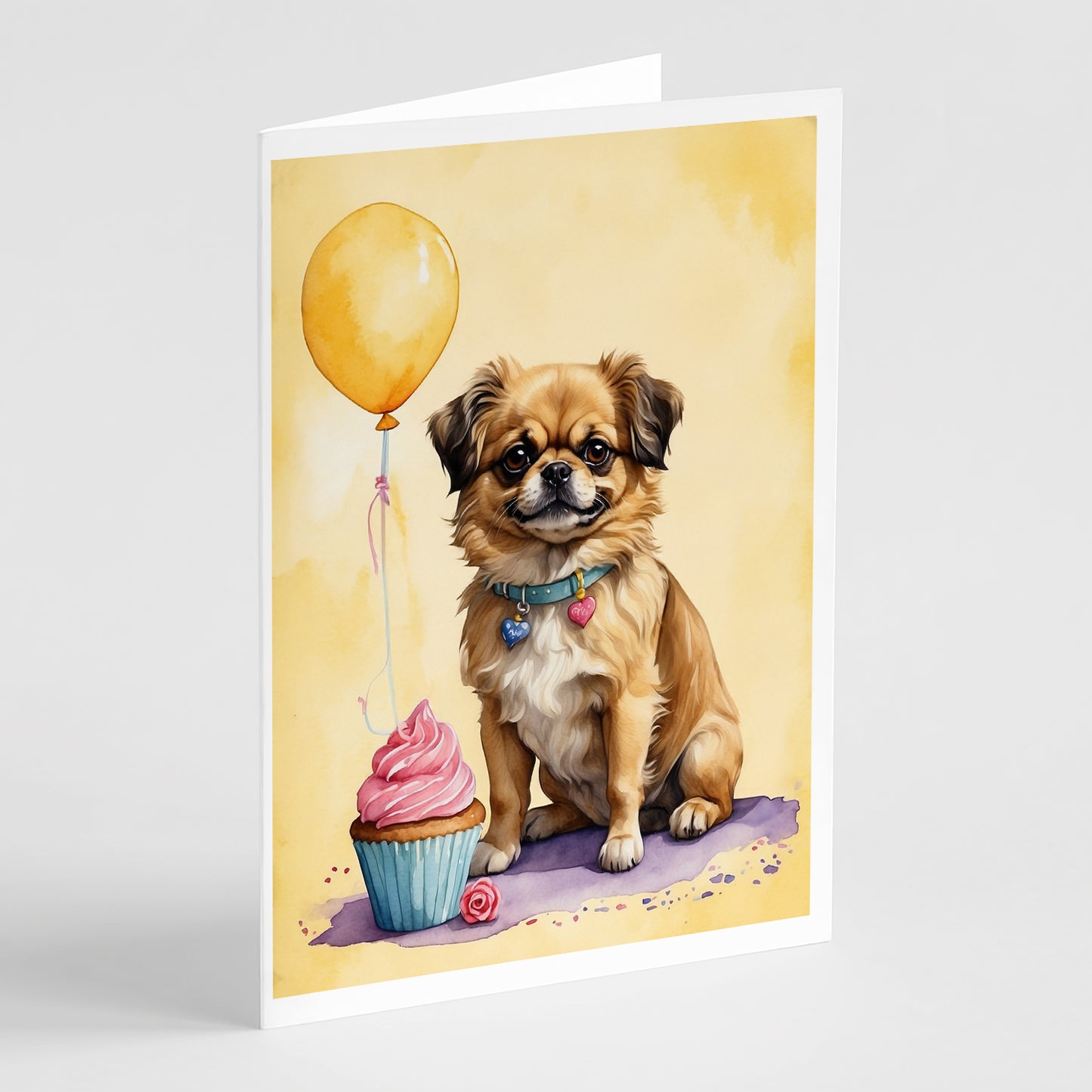 Buy this Tibetan Spaniel Happy Birthday Greeting Cards Pack of 8