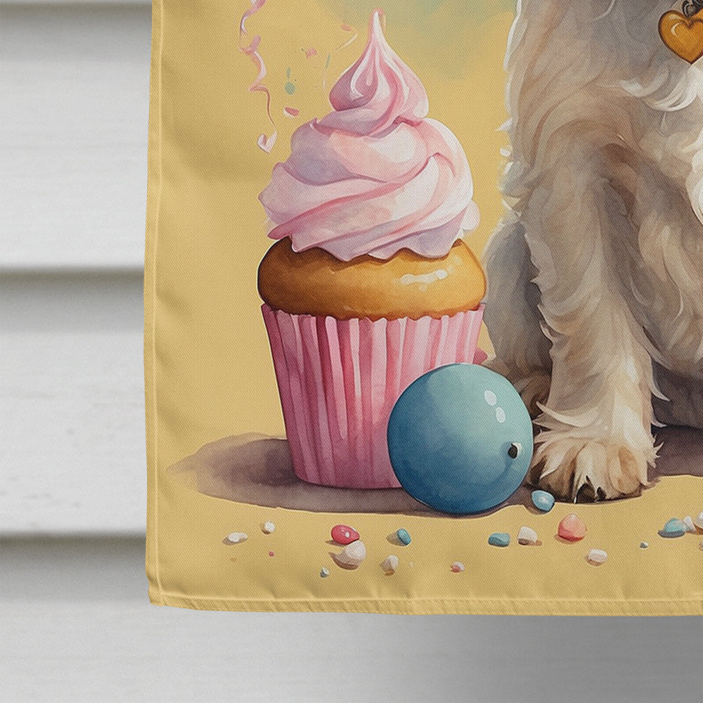 Westie Happy Birthday House Flag