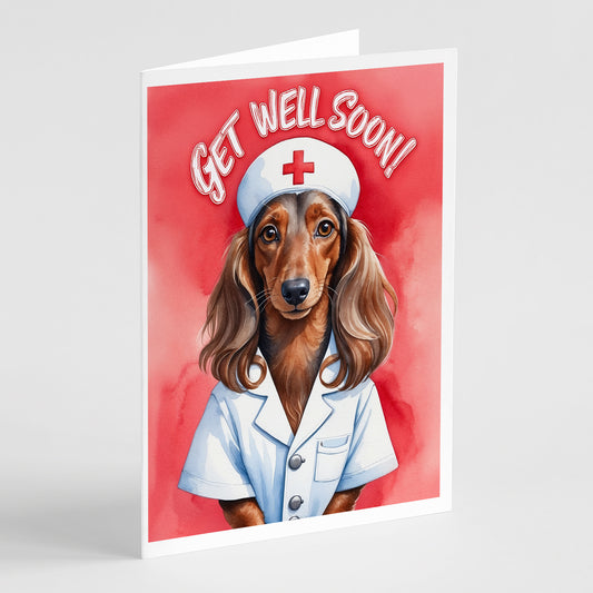 Buy this Dachshund Get Well Soon Greeting Cards Pack of 8