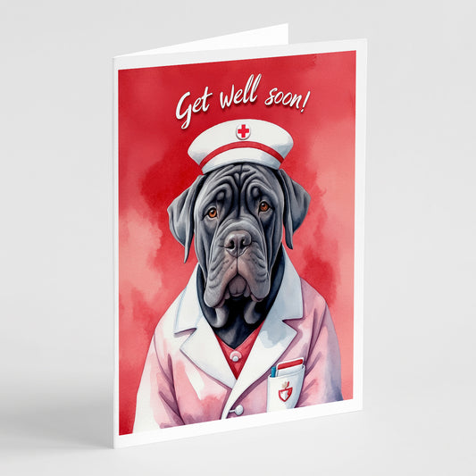 Buy this Neapolitan Mastiff Get Well Soon Greeting Cards Pack of 8